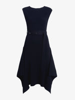 Proenza Schouler Still Life image of Artemis Dress in Rib Knit in Black