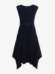 Proenza Schouler Still Life image of Artemis Dress in Rib Knit in Black