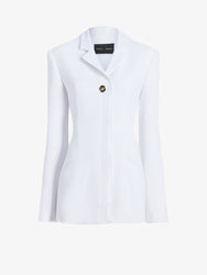 Proenza Schouler Still Life image of Vioni Jacket in Heavy Sable in White