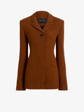 Proenza Schouler Still Life image of Vioni Jacket in Heavy Sable in Copper