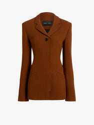 Proenza Schouler Still Life image of Vioni Jacket in Heavy Sable in Copper