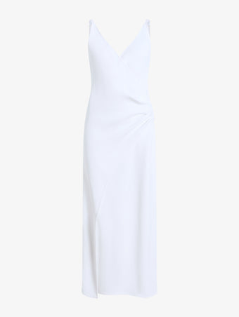 Proenza Schouler Still Life image of Noema Dress in Heavy Sable in White