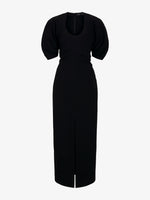 Proenza Schouler Still Life image of Clarissa Dress in Bi-Stretch Cotton Nylon in Black