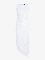 Proenza Schouler Still Life image of Zafira Dress in Mercerized Cotton Jersey in White