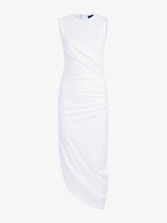 Proenza Schouler Still Life image of Zafira Dress in Mercerized Cotton Jersey in White
