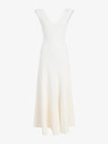 Proenza Schouler Still Life image of Romana Dress in Matte Double Crepe in Alabaster