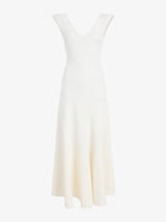 Proenza Schouler Still Life image of Romana Dress in Matte Double Crepe in Alabaster