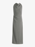 Proenza Schouler Still Life image of Selena Dress in Matte Double Crepe in Wood