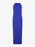 Proenza Schouler Still Life image of Selena Dress in Matte Double Crepe in Ultramarine