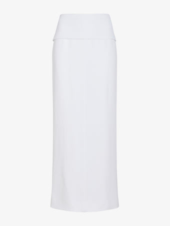 Proenza Schouler Still Life image of Liora Skirt in Heavy Sable in White