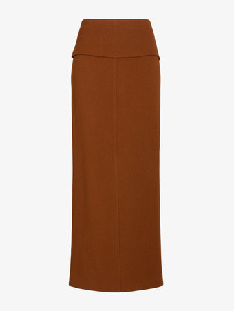 Proenza Schouler Still Life image of Liora Skirt in Heavy Sable in Copper