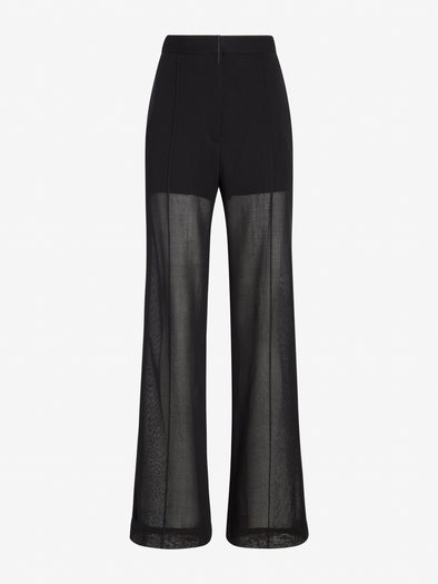 Proenza Schouler Still Life image of Eran Pant in Sheer Wool in Black