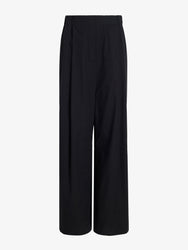 Proenza Schouler Still Life image of Lissia Pant in Classic Cotton Shirting in Black