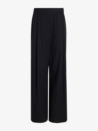 Proenza Schouler Still Life image of Lissia Pant in Classic Cotton Shirting in Black