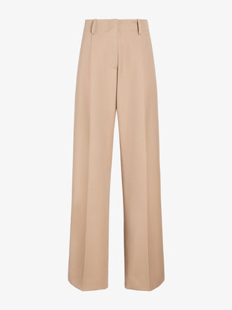 Proenza Schouler Still Life image of Halima Pant in Wool Gabardine in Khaki