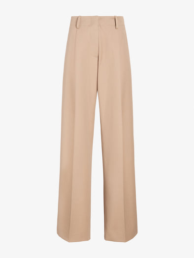 Proenza Schouler Still Life image of Halima Pant in Wool Gabardine in Khaki