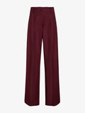 Proenza Schouler Still Life image of Halima Pant in Wool Gabardine in Oxblood