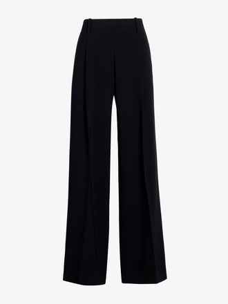 Proenza Schouler Still Life image of Halima Pant in Matte Double Crepe in Black