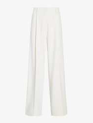 Proenza Schouler Still Life image of Halima Pant in Matte Double Crepe in Alabaster