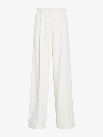 Proenza Schouler Still Life image of Halima Pant in Matte Double Crepe in Alabaster