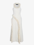 Proenza Schouler Still Life image of Nilo Dress in Textured Jacquard in Off White
