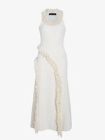 Proenza Schouler Still Life image of Nilo Dress in Textured Jacquard in Off White