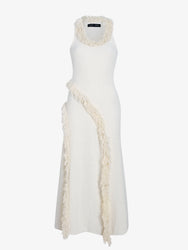 Proenza Schouler Still Life image of Nilo Dress in Textured Jacquard in Off White