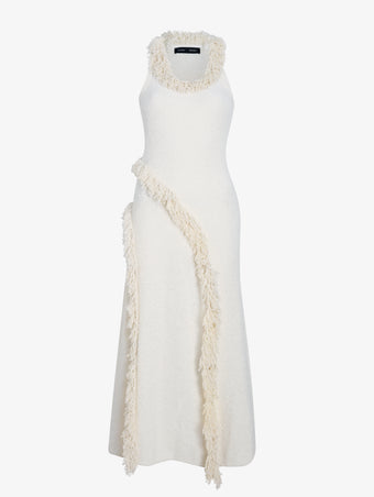 Proenza Schouler Still Life image of Nilo Dress in Textured Jacquard in Off White