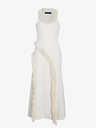 Proenza Schouler Still Life image of Nilo Dress in Textured Jacquard in Off White