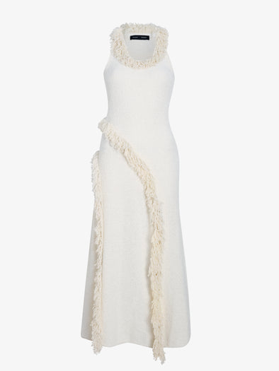 Proenza Schouler Still Life image of Nilo Dress in Textured Jacquard in Off White