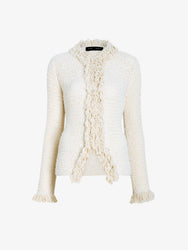 Proenza Schouler Still Life image of Nilo Top in Textured Jacquard in Off White