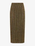Proenza Schouler Still Life image of Maelle Skirt in Drop Needle Tweed in Black Multi