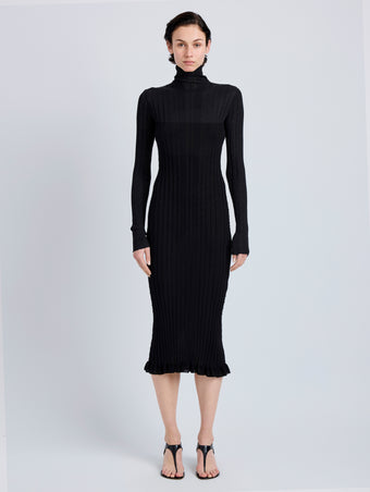 Monet Dress in Fine Bobble Knit