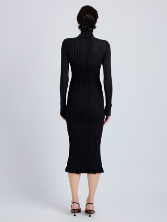 Monet Dress in Fine Bobble Knit