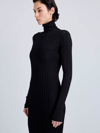 Monet Dress in Fine Bobble Knit