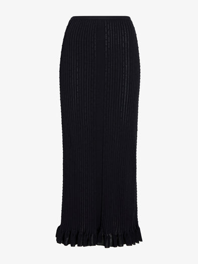 Proenza Schouler Still Life image of Monet Skirt in Fine Bobble Knit in Black