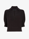 Proenza Schouler Still Life image of Vella Top in Transitional Cashmere in Espresso