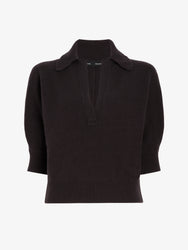 Proenza Schouler Still Life image of Vella Top in Transitional Cashmere in Espresso