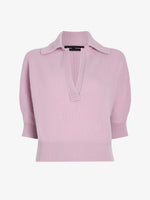 Proenza Schouler Still Life image of Vella Top in Transitional Cashmere in Blush