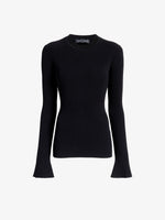 Proenza Schouler Still Life image of Nir Top in Silk Viscose in Black