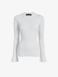 Proenza Schouler Still Life image of Nir Top in Silk Viscose in White