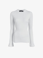 Proenza Schouler Still Life image of Nir Top in Silk Viscose in White