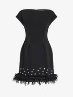 Proenza Schouler Still Life image of Grazziela Dress in Matte Double Crepe in Black