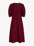 Proenza Schouler Still Life image of Alin Dress in Crushed Silk in Wine