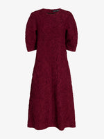 Proenza Schouler Still Life image of Alin Dress in Crushed Silk in Wine