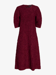 Proenza Schouler Still Life image of Alin Dress in Crushed Silk in Wine