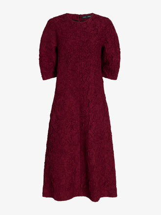 Proenza Schouler Still Life image of Alin Dress in Crushed Silk in Wine