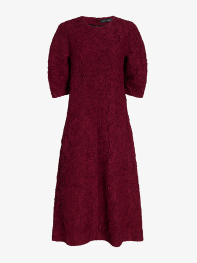 Proenza Schouler Still Life image of Alin Dress in Crushed Silk in Wine
