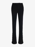Proenza Schouler Still Life image of Althea Pant in Bi-Stretch Double Wool in Black