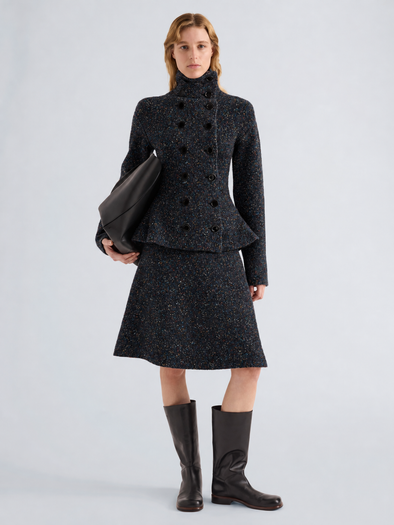 Capucine Skirt in Donegal Knit